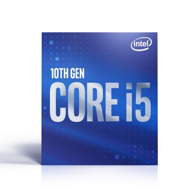 Procesador Intel Core i5-10400 2.90GHz, 6 núcleos Socket 1200, 12 MB Caché. Comet Lake. (COMPATIBLE SOLO CON MB CHIPSET 400)