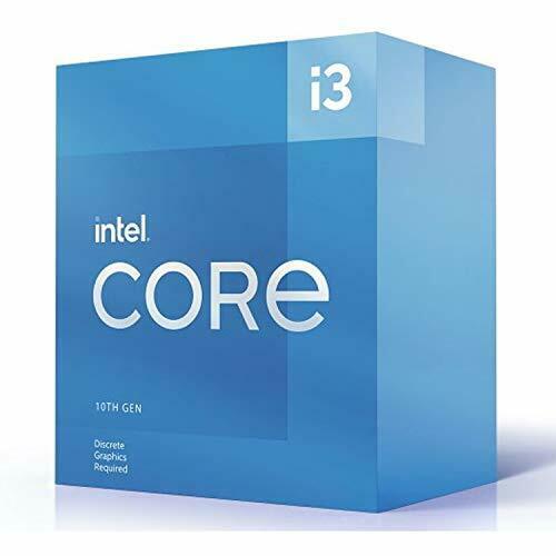 Intel Core i3-10105f de 4 núcleos Hasta 3.7 GHz sin gráficos de procesador LGA1200