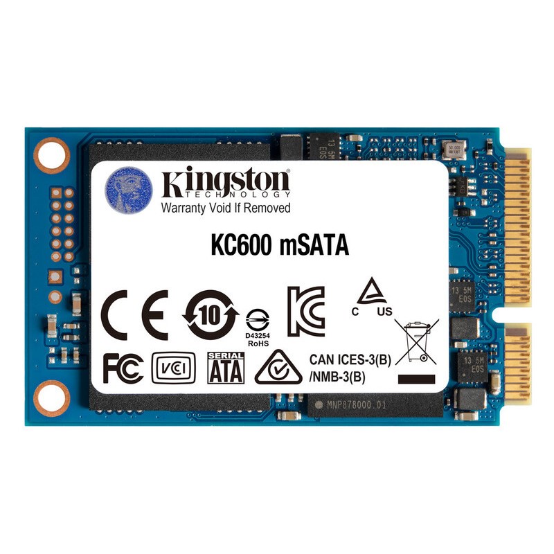SSD KINGSTON KC600 1TB MSATA R. 550MB-S W.520MB-S