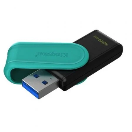 MEMORIA USB KINSGTON DATATRAVELER EXODIA  128 GB, 3,2 NEGRO Y VERDE