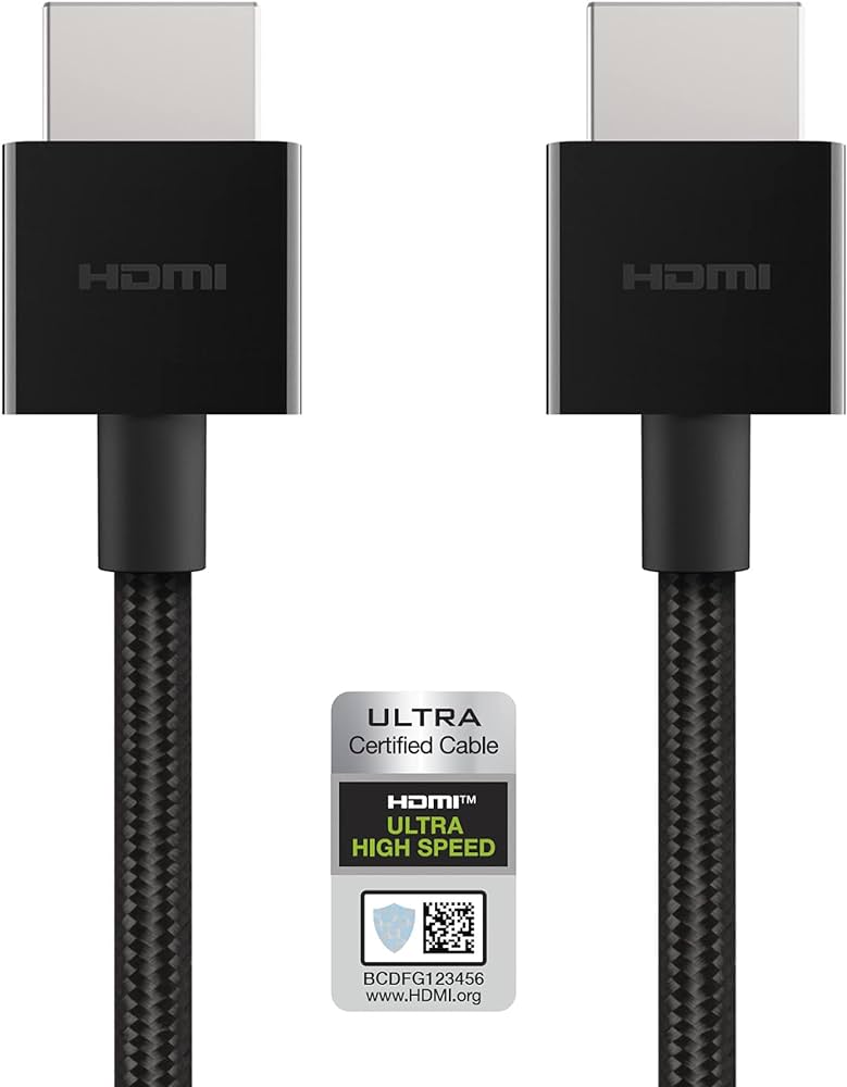 Belkin UltraHD High Speed 4K HDMI Cable, 2m | Compatible with Apple TV 4K/HD