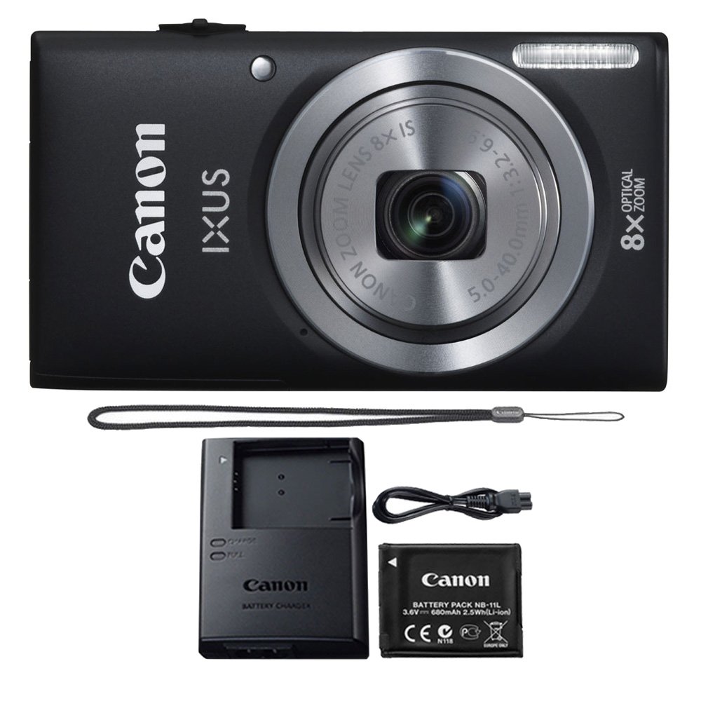 Canon IXUS 185/ELPH 180 20.0 Mp Zoom óptico de 8 x