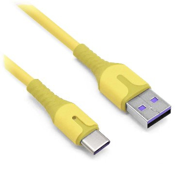 CABLE BROBOTIX USC- TIPO C 1 METRO COLOR AMARILLO