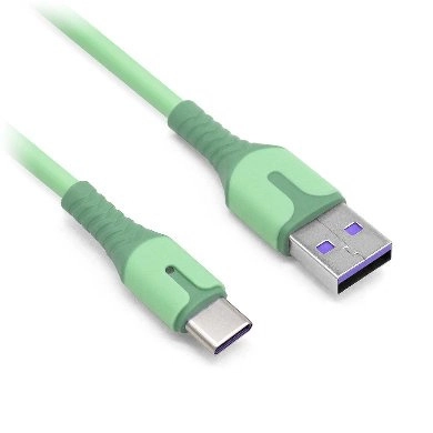 CABLE BROBOTIX USC- TIPO C 1 METRO COLOR VERDE