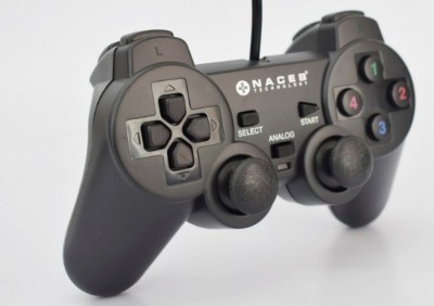 Control Usb Naceb Joypad Na-0917 Negro /v Color Negro