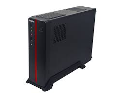 Gabinete EVOTEC EV-1011 SLIM, M-ATX, Torre,Negro, 600 W