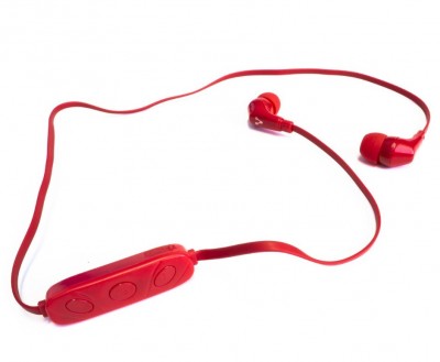 Audífonos VORAGO EPB-103-RD, Audífonos, Rojo, Bluetooth