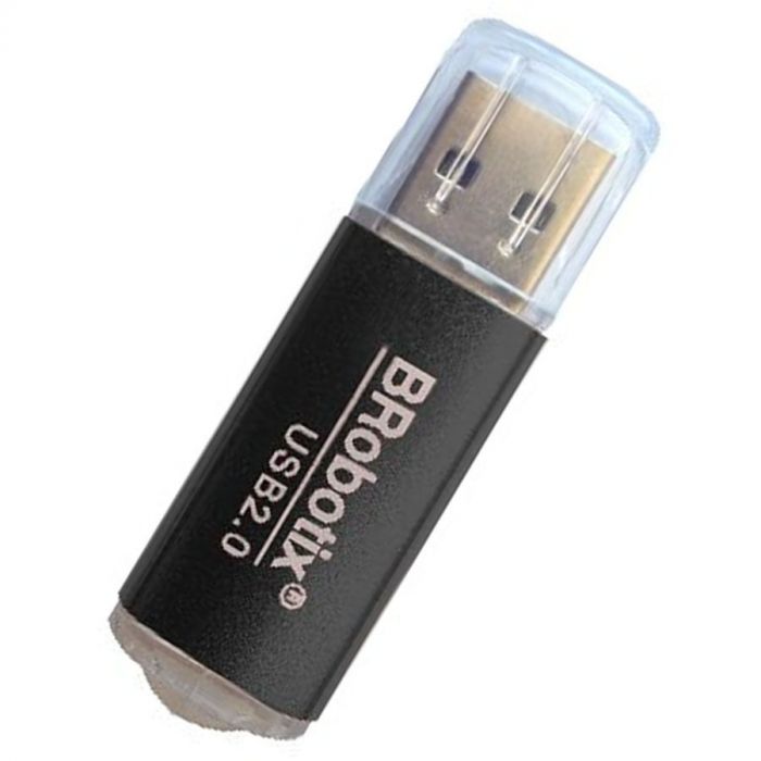LECTOR BROBOTIX USB V2.0  MICRO SD, NEGRO