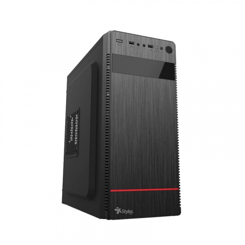 GABINETE STYLOS STPGAC4B, ATX MICRO ATX, MINI ATX, 500W