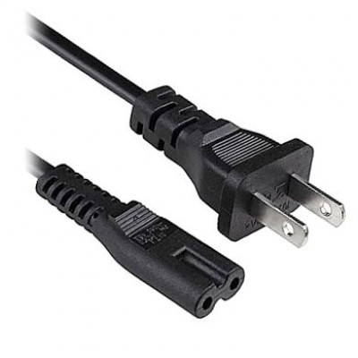 Cable Corriente Brobotix para Laptop Tipo 8, 0.90 MTS, 0.9 m, Negro, 125 V - 10 A