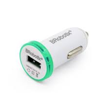 CARGADOR USB P/AUTO 5V 2.1A 1PTO VERDE