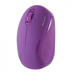 MOUSE ACTECK OPTICO WKMI-303 XPLOTION , INALAMBRICO, USB, MORADO