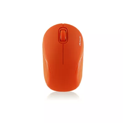 MOUSE ACTECK OPTICO XPLOTION 300, INALAMBRICO, USB, NARANJA