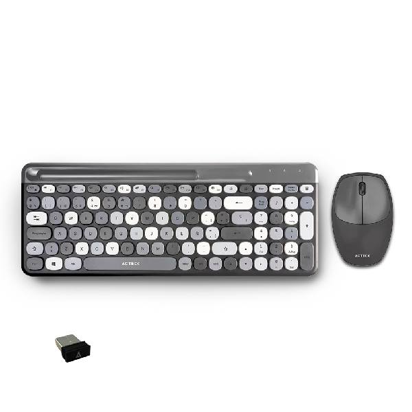 KIT DE TECLADO Y MOUSE INALAMBRICO ACTECK AC-935180