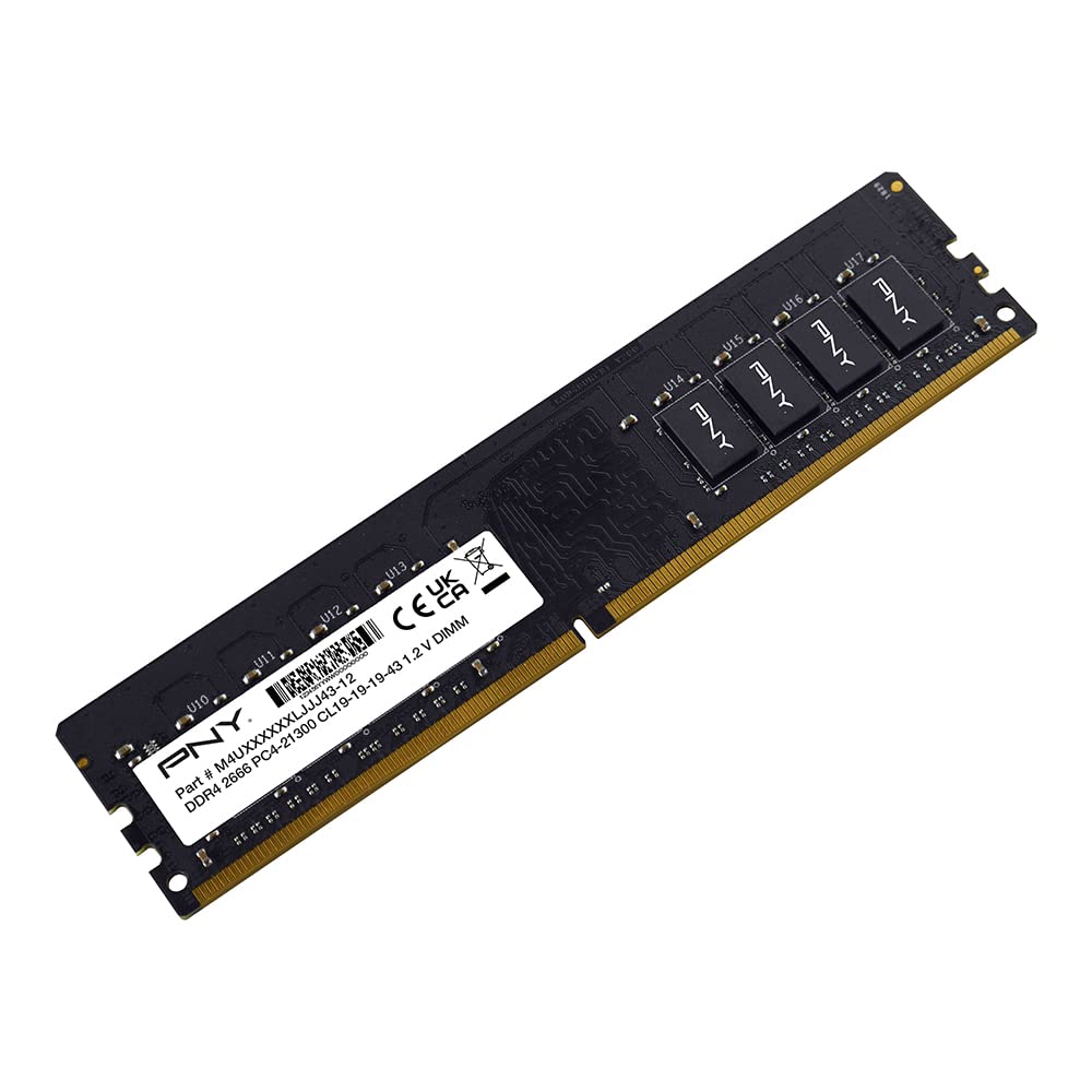 MEMORIA RAM PNY MD8GSD42666-TB , 8GB DDR4 2666MHz