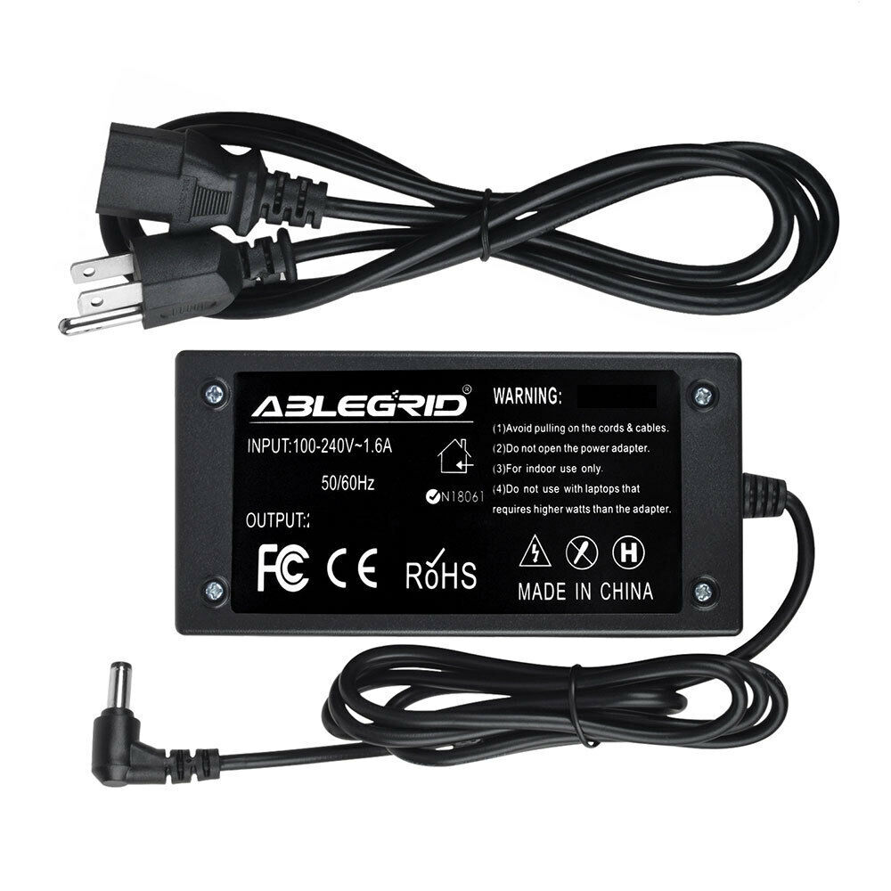 Ablegrid AC Adapter Charger for Zebra ZXP Series 3 Card Printer Single Sided Power PSU