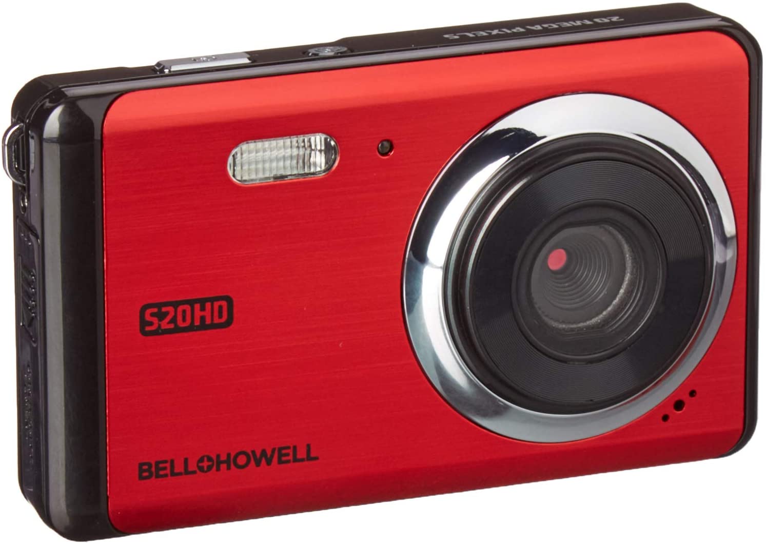 Bell + Howell (R) s20hd-r 20-megapixel s20hd HD 1080P cÃ¡mara digital (Rojo)
