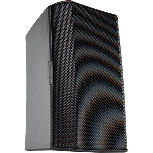 QSC AD-S4T AcousticDesign Series 4.5" 2-Way 50W Surface-Mount Loudspeaker (Pair, Bla