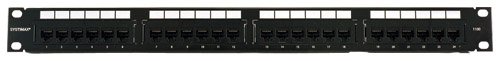 760062372 - Systimax GigaSPEED XL 1100GS3 Cate 6 U/UTP Patch Panel, 24 port with termination manager