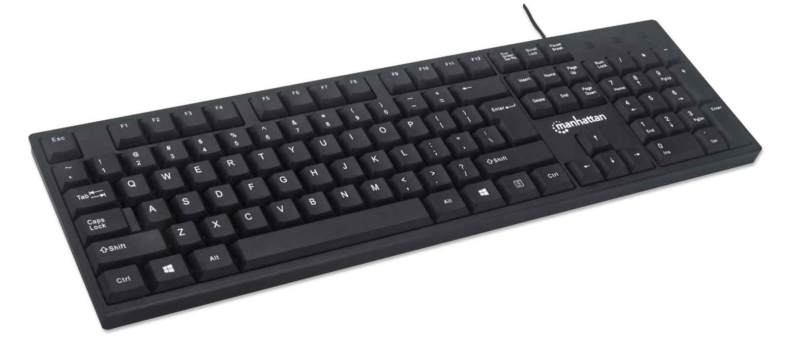 TECLADO ALAMBRICO MANHATAN