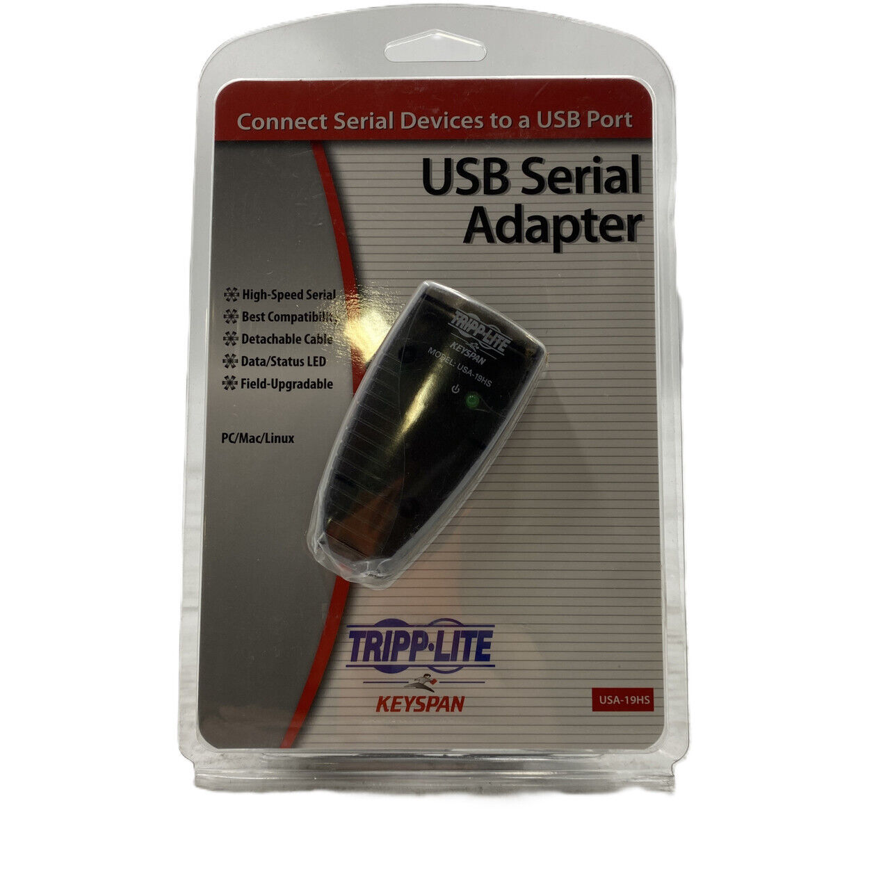 ADAPTADOR USB A SERIAL USA-19HS DE TRIPP-LITE -