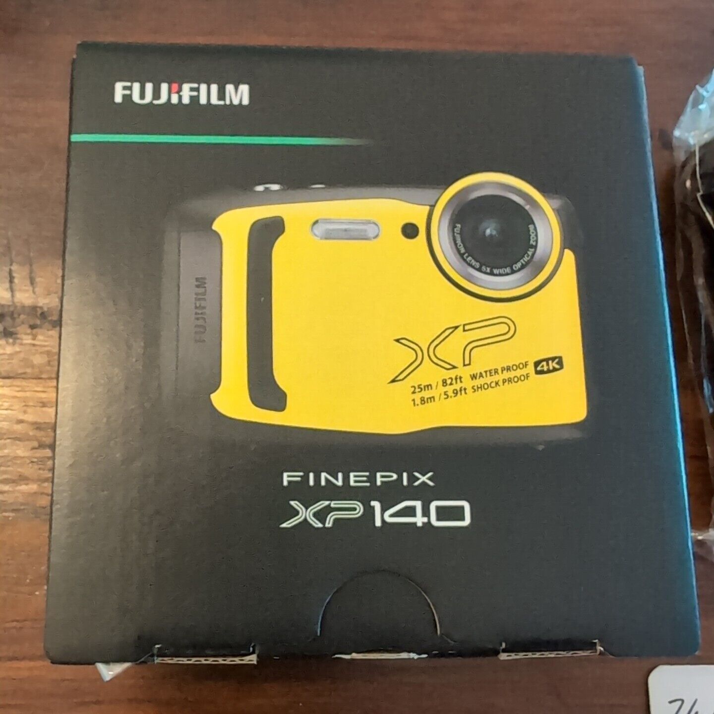 CÁMARA DIGITAL FUJIFILM 2019 XP140 AMARILLA FX-XP140Y NUEVA EN CAJA PAQUETE