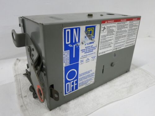 Square D PFH36050GN 50A 3P4W 480/600V I Line Breaker Bus Plug Switch 50 Amp PFH USADO