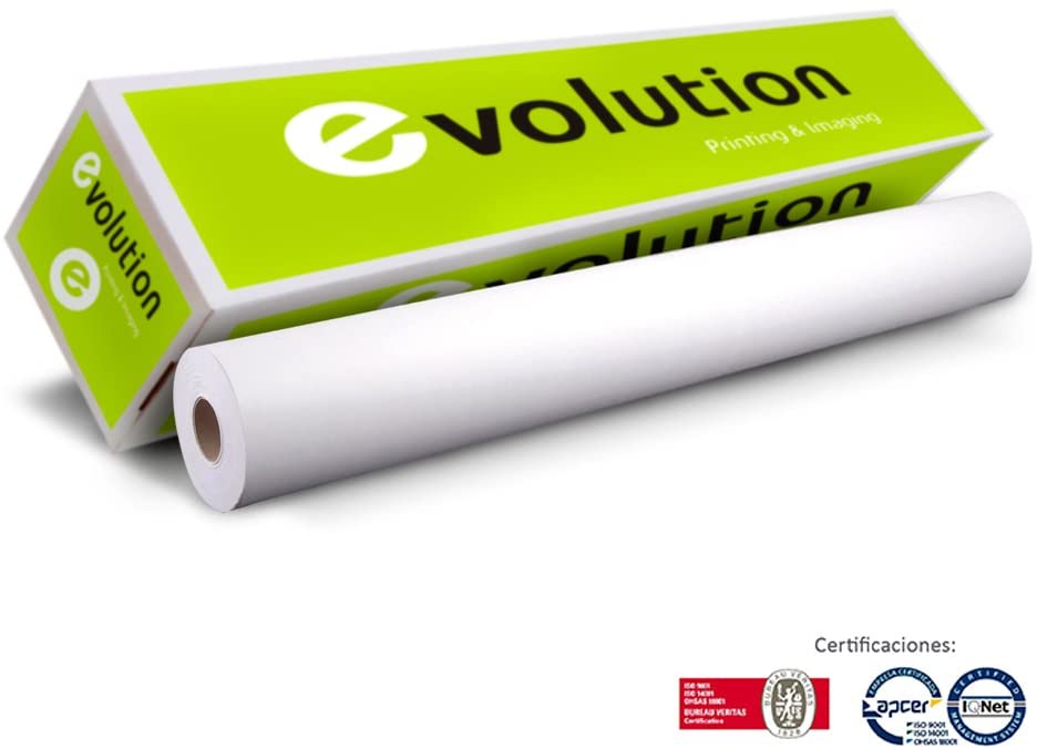 4 RolloS Bond Para Plotter 61 X 100 Metros Con Centro 3 Pulgadas - Marca Evolution.