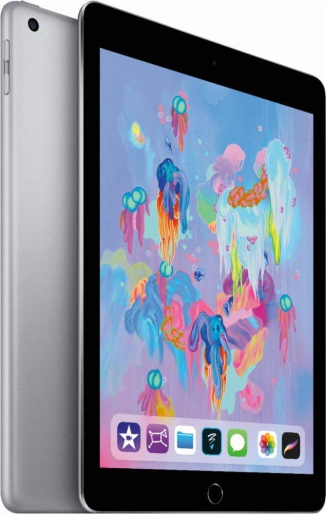 Apple iPad with WiFi, 32GB, Space Gray (2018 Model)