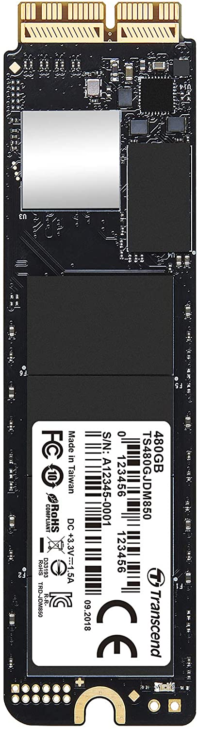 Transcend ts480gjdm850 480 GB JetDrive 850 PCIe Gen3 X 4 Solid State Drive