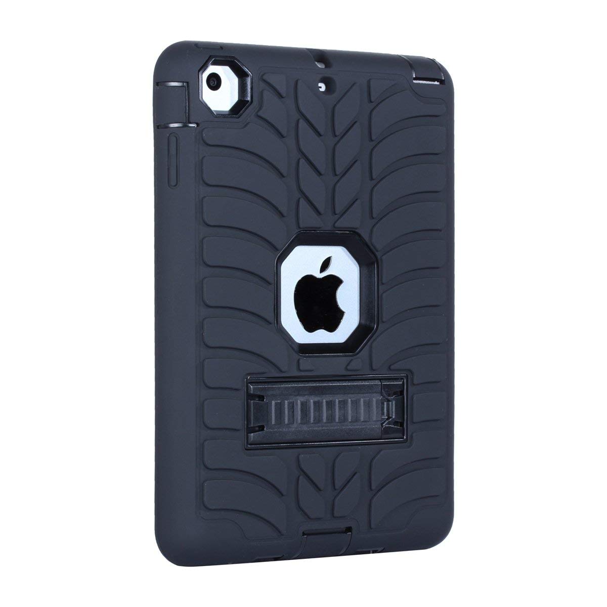 TOTOOSE iPad Mini 1 2 3 Phone Case Protective design Cell Case Backcover Tough Case Slim Light Case Cover for iPad Mini 1 2 3 (Black)