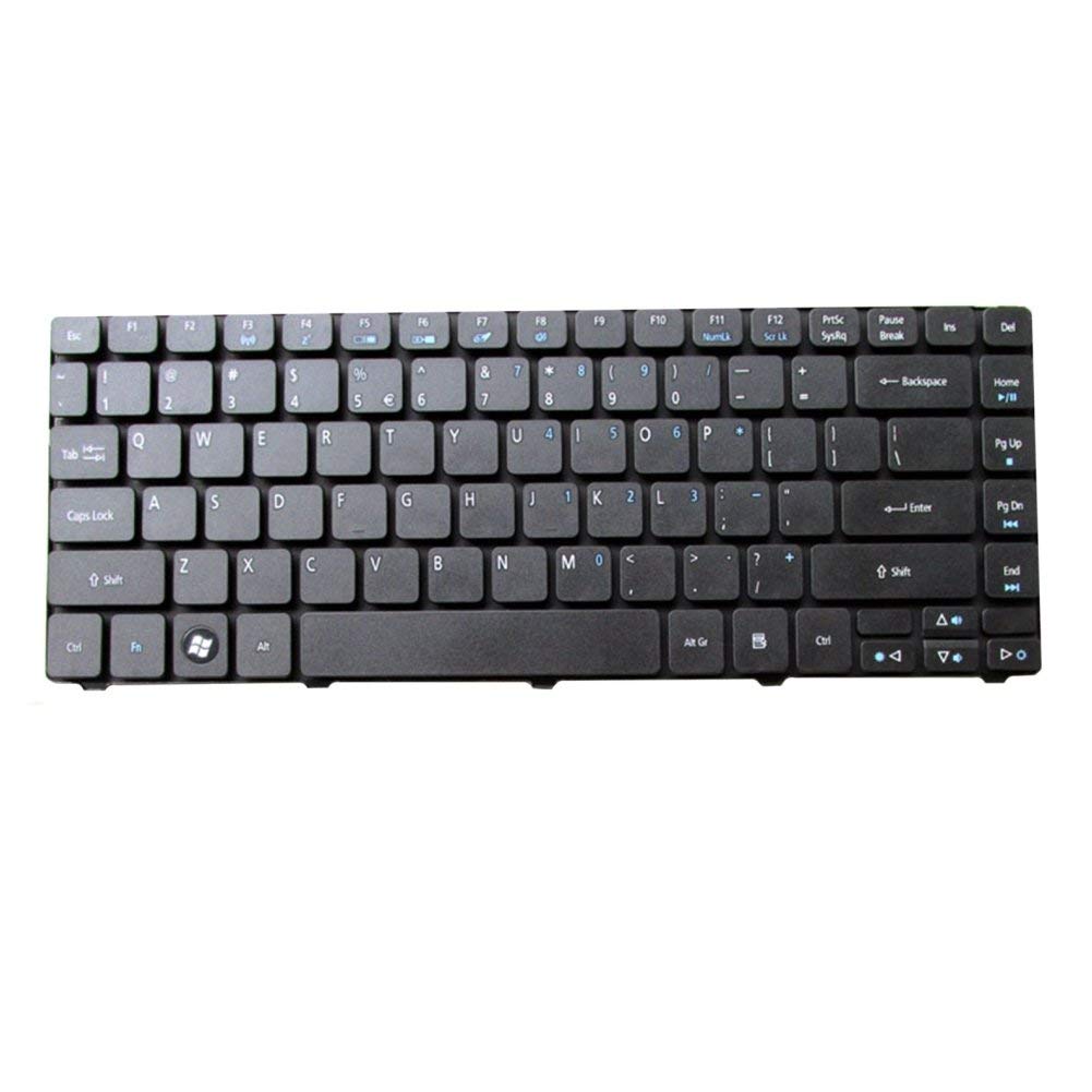 Teclado de repuesto para Acer 3410 3410T 3810 3810T 3810TG 3810TZ 3810TZG 3811TG 4410 4410T 4810 4810T Series Teclado negro EE. UU. - Teclado en Ingles 3810T