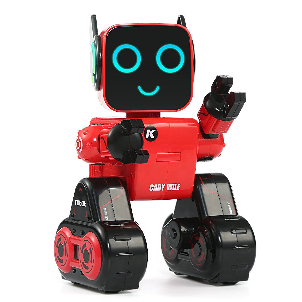 JJRC R4 Cady Wile 2.4G radio control robot inteligente control de gestos Sonido interactuar banco de moneda