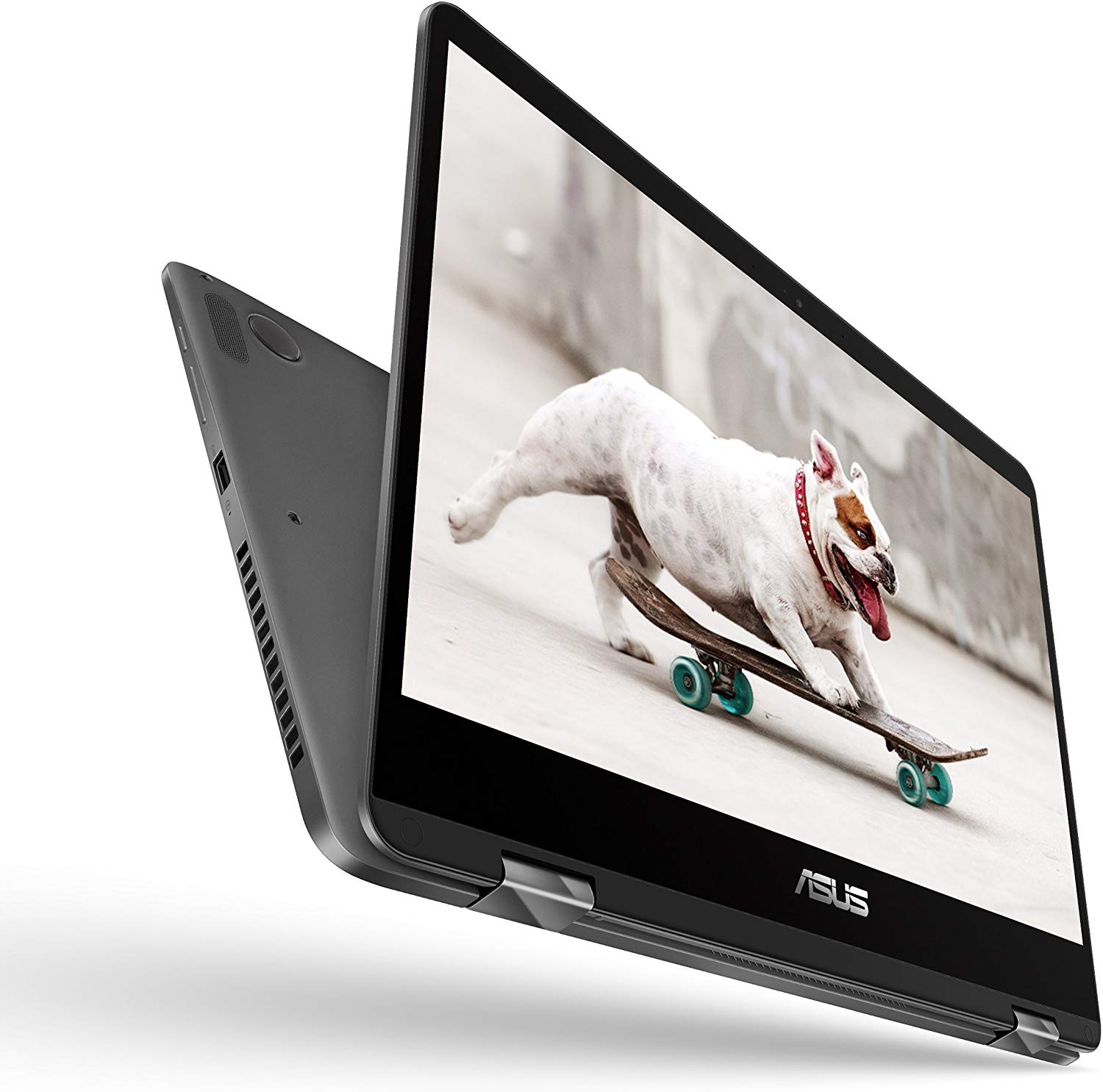 ASUS ZenBook Flip 14 Ultra Slim Convertible Laptopl HD Wideview 8th Gen Intel Core i7-8565U  16GB LPDDR3 512GB NVMe PCIe SSD GeForce MX150 Stylus Windows 10