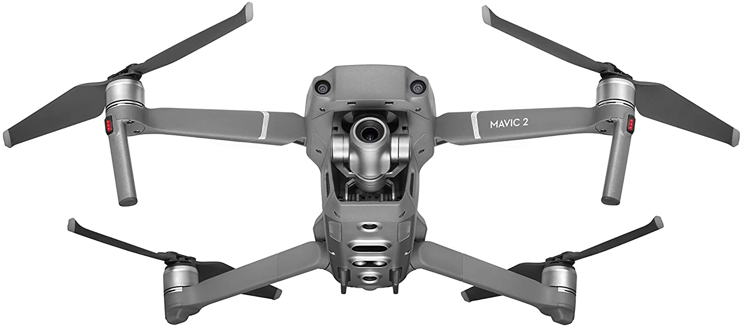 DJI MAVIC 2 ZOOM DRONE QUADCOPTER UAV CON CONTROLADOR INTELIGENTE CAMARA ZOOM OPTICO DE 3 EJES GIMBAL 4K VIDEO UAV 12MP 1/2.3 PULGADAS SENSOR CMOS HASTA 48MPH COLOR GRIS