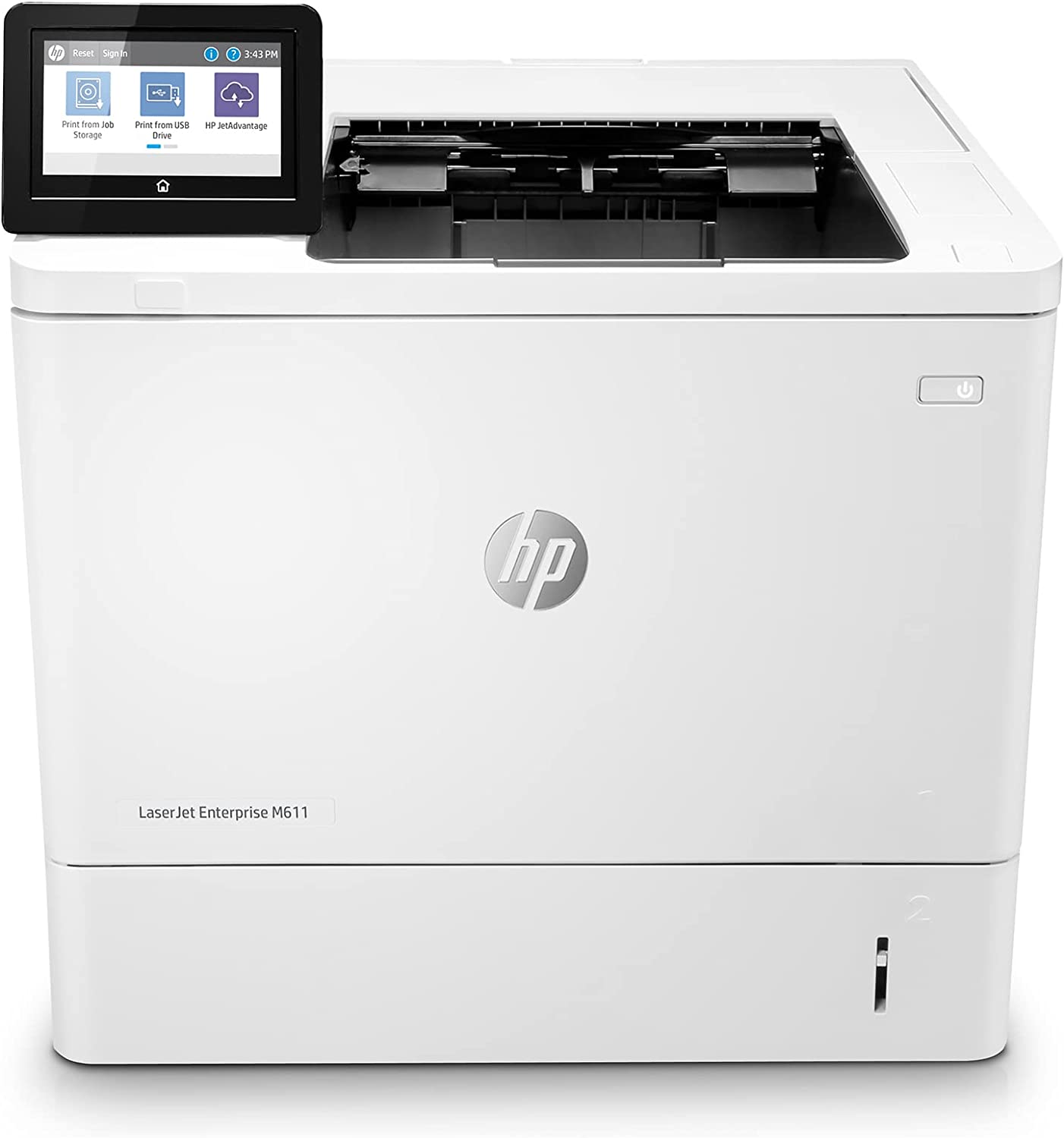 HP LaserJet Enterprise M611dn Impresora monocromática con Ethernet integrada e impresión a dos caras (7PS84A)