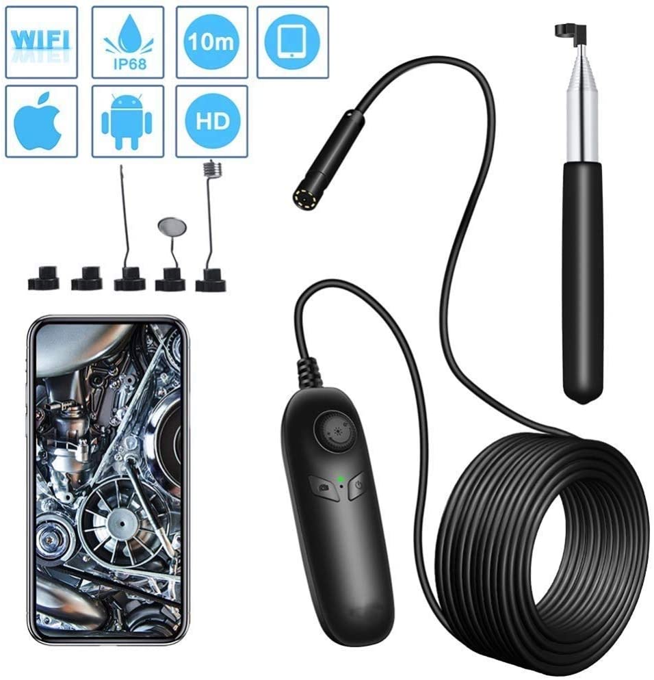 Micro USB Boroscopio WiFi Endoscopio Cámara de Inspección a Prueba de Agua para Smartphone Tablet con función OTG (Tamaño : 5M)