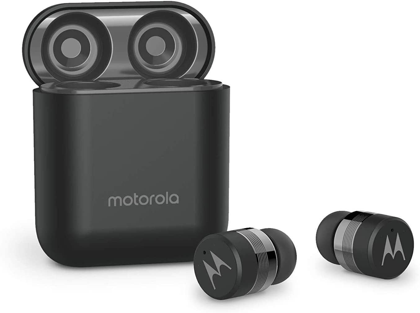 Audífonos Bluetooth Motorola Vervebuds 110 / In ear / Inalámbricos / True Wireless / Negro