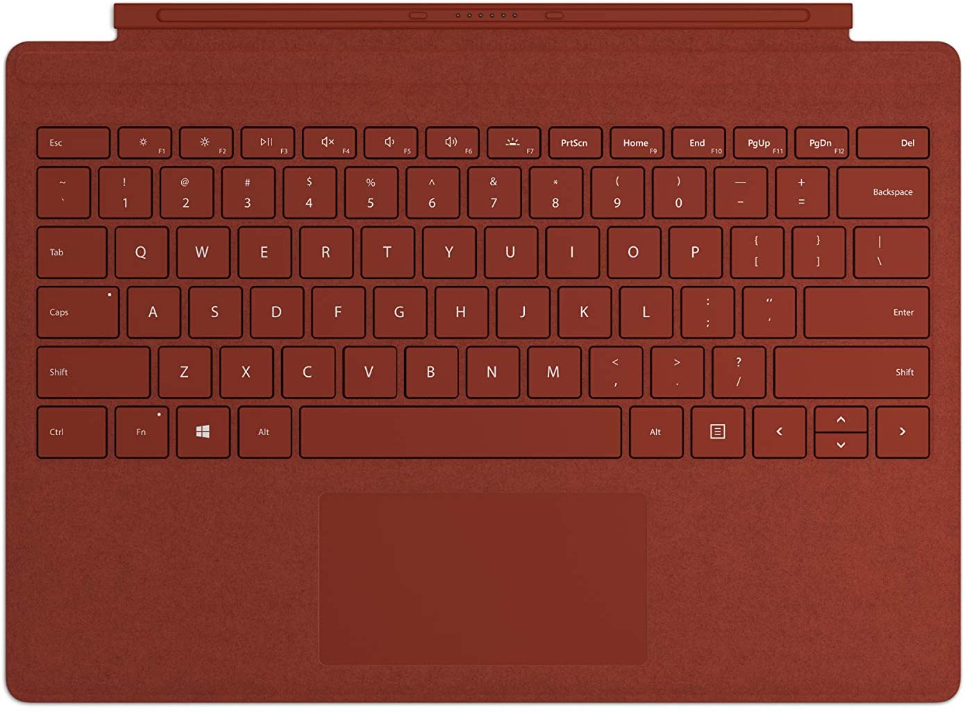 Microsoft FFP-00101 Surface Pro Signature Type Cover Cover case Rojo