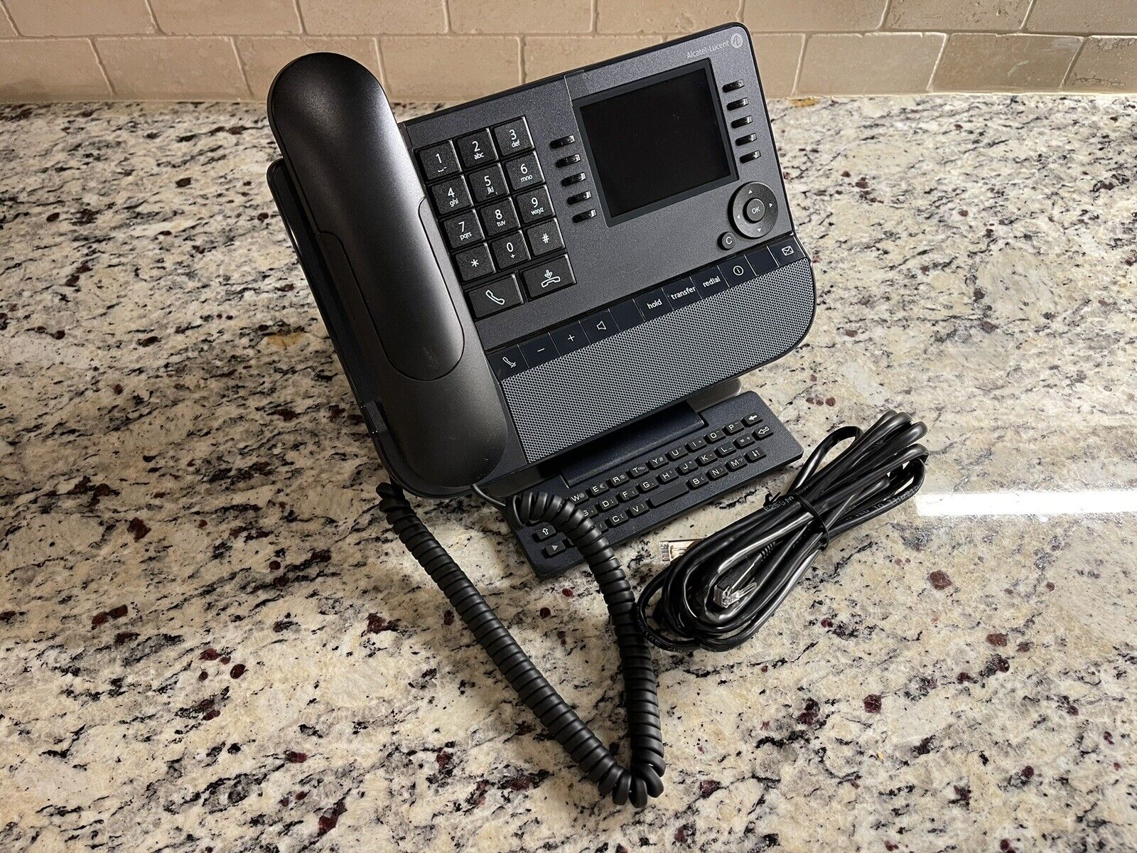 Teléfono de escritorio Alcatel Lucent 8058s premium VoIP-