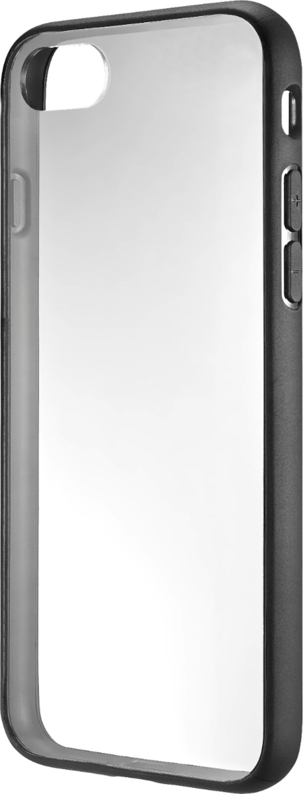 Insignia - Hardshell Case for Apple® iPhone® 7 and 8 - Clear and Black.