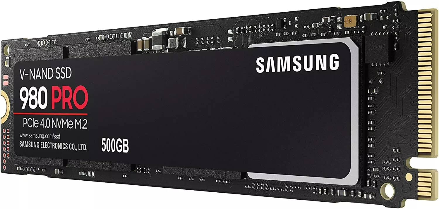 UNIDAD DE ESTADO SÓLIDO SAMSUNG SSD NVME PCIE M.2 2280 MLC 500 GB 980 PRO MZ-V8P500BW