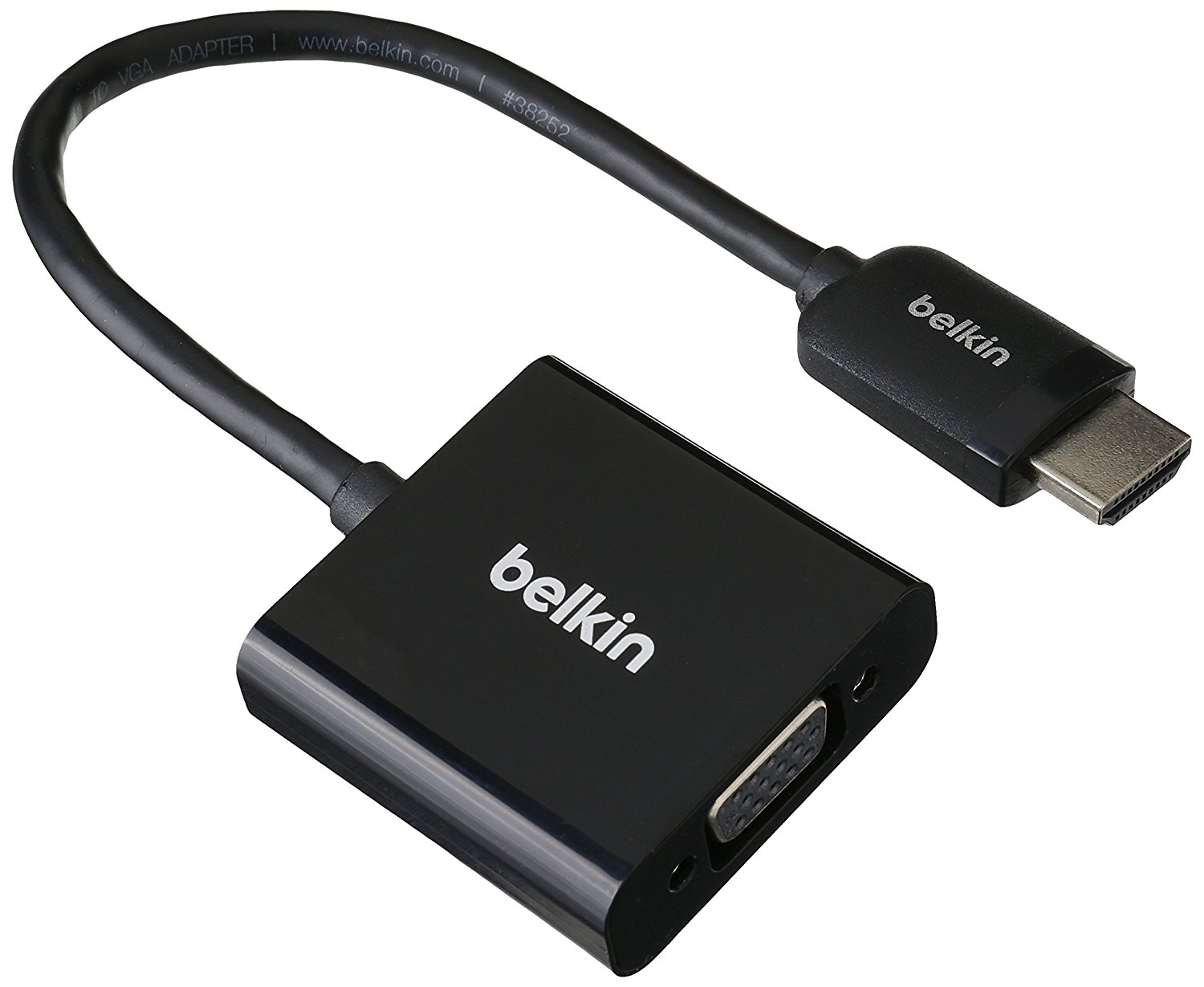 Adaptador de audio Belkin HDMI a VGA + 3.5 mm