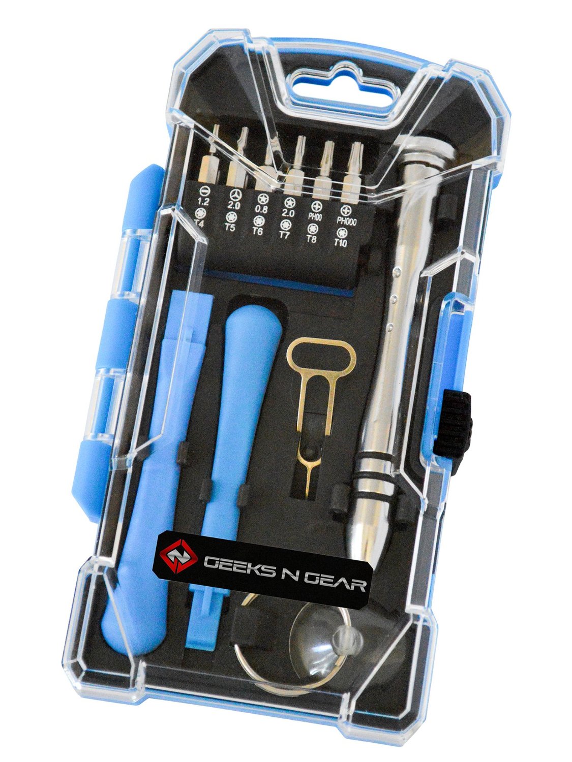 KIT DE REPARACION PARA CELULARES 17 EN 1 iPhone/Galaxy/iPad/Note/Tab/Tablets