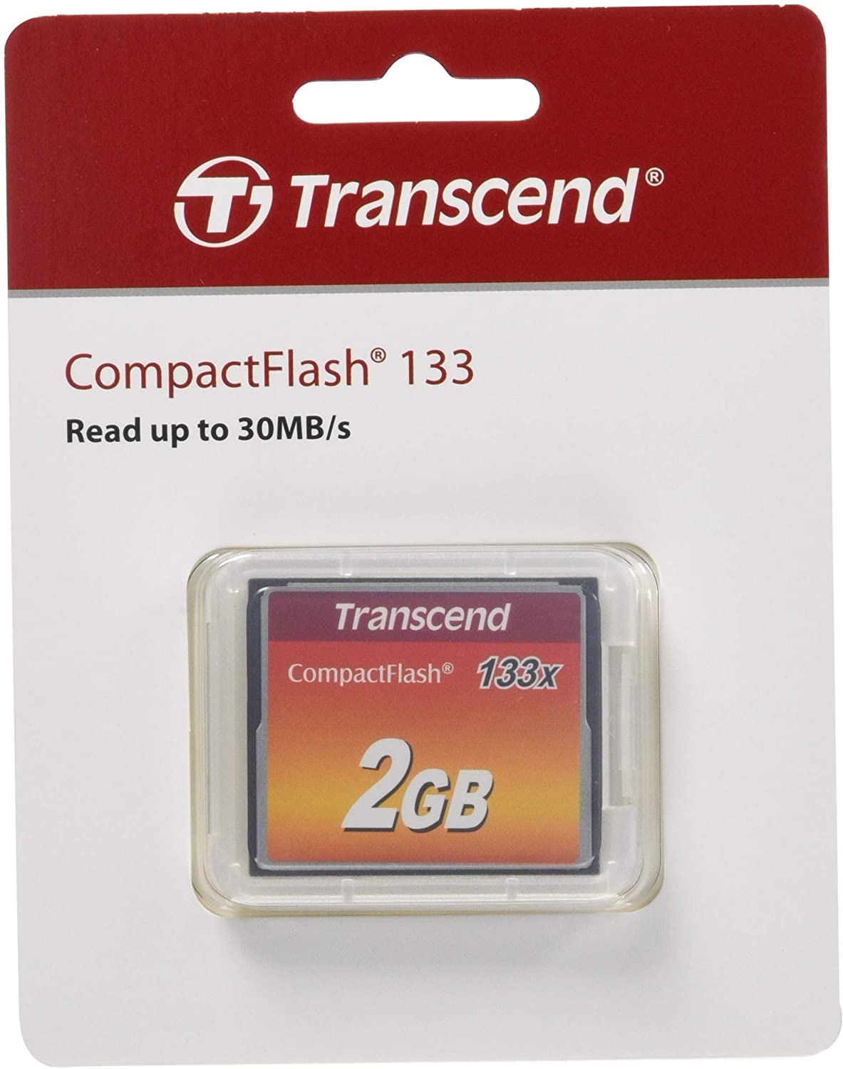 Transcend TS2GCF133 - Tarjeta de memoria CompactFlash 2GB