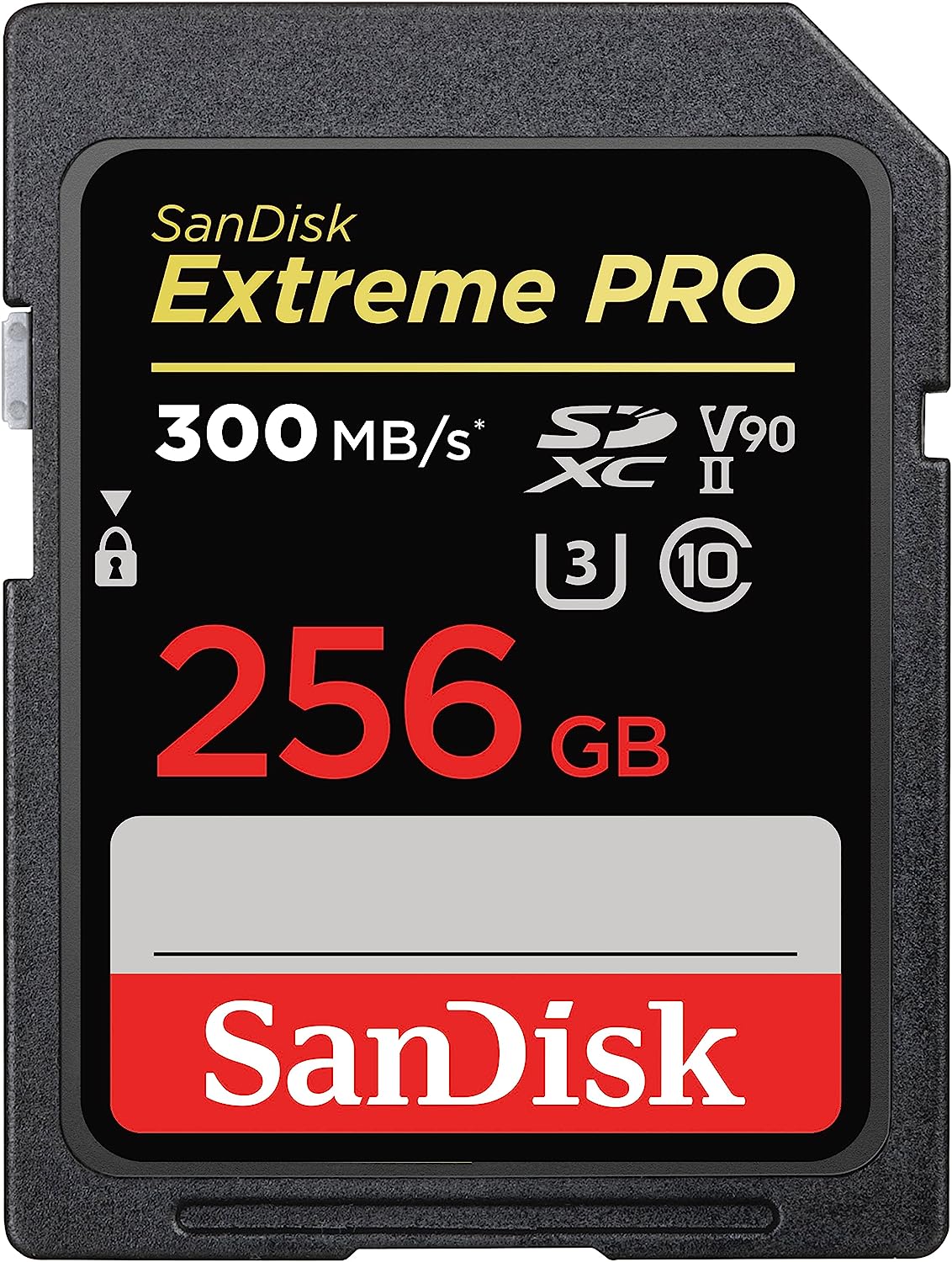 SanDisk Tarjeta de Memoria Extreme Pro SDXC UHS-II de 256 GB, C10, U3, V90, 8K, 4K, vídeo Full HD, Tarjeta SD - SDSDXDK-256G-GN4IN