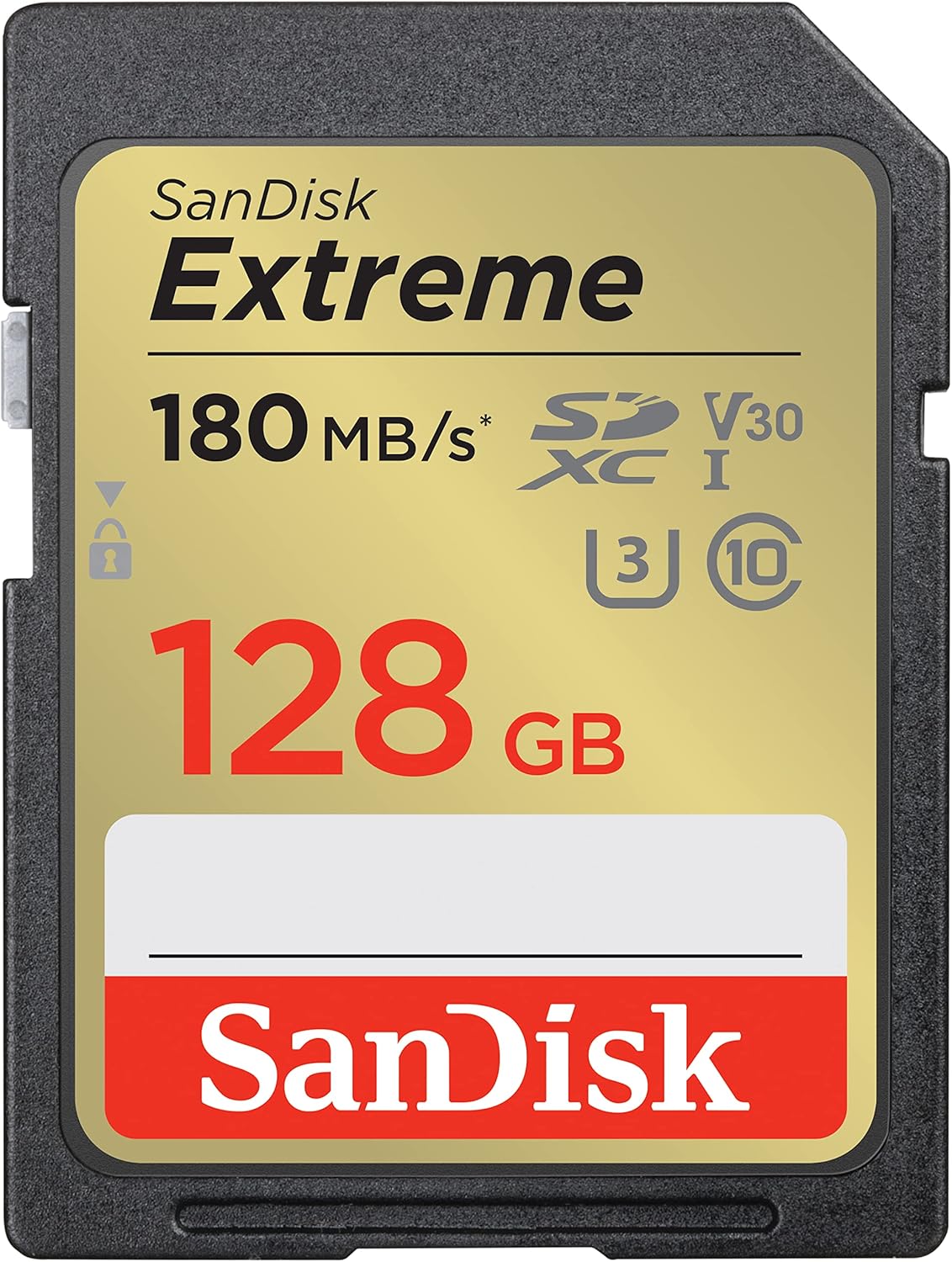 SANDISK TARJETA DE MEMORIA SDXC UHS-I EXTREME DE 128 GB - C10, U3, V30, 4K, UHD, TARJETA SD - SDSDXVA-128G-GNCIN