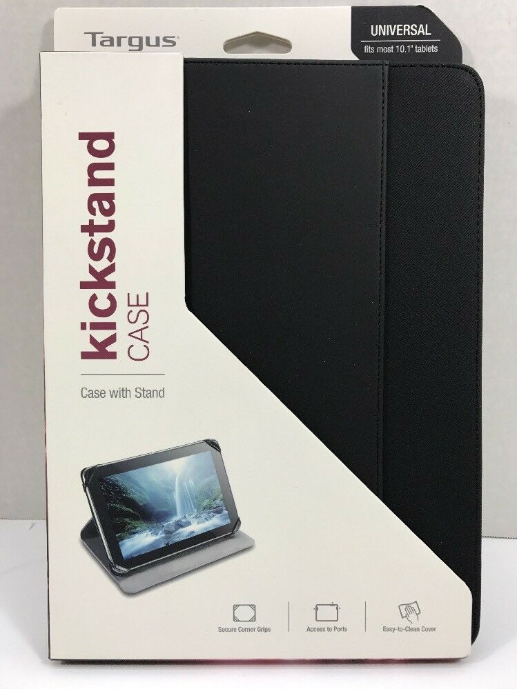 Targus Kickstand Universal 10.1-Inch Tablet Case Black.