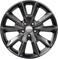 MOPAR JEEP 82213894AC RIN DE ALUMINIO DE 20 PULGADAS COLOR NEGRO HYPER (JXY) PARA JEEP CHEROKEE