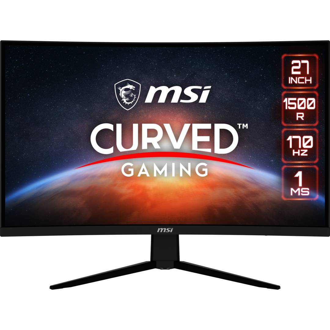 MONITOR MSI G273CQ 27 PULGADAS QHD, 2560X1440, 165HZ CURVO